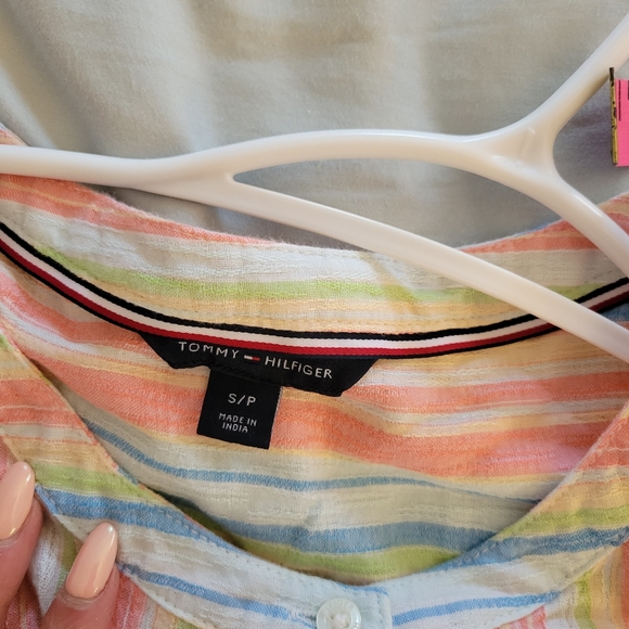 Colorful vertical stripes dress perfect for summer - Picture 2 of 6